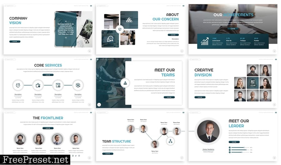 Charlie - Creative Agency Prensentation Template 75TVAYQ