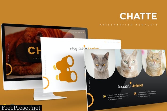 Chatte - Presentation Template YP6TLV2