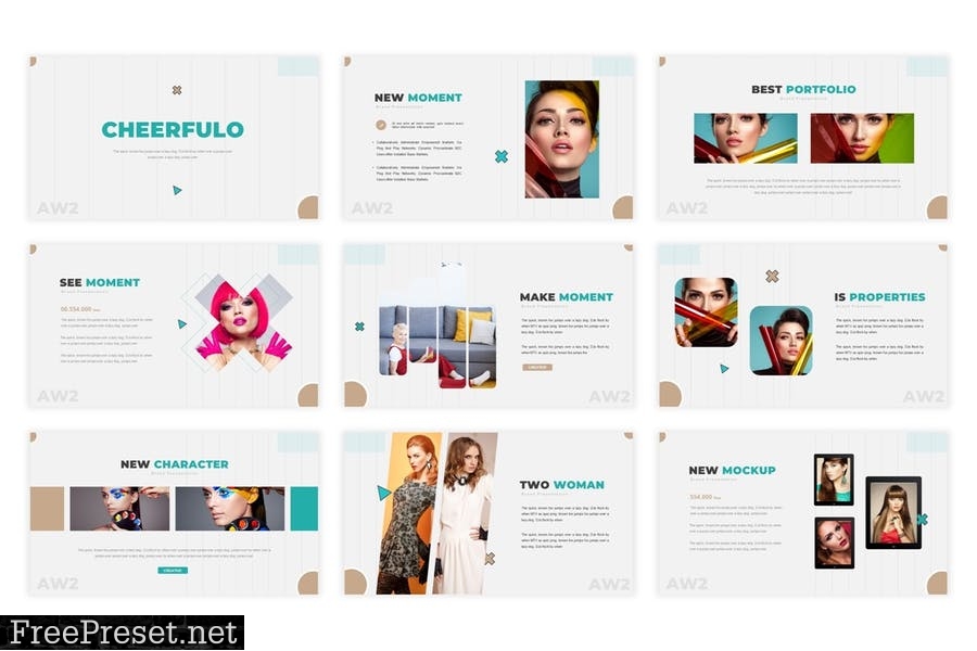 Cheerfulo Presentation Template 9CZXKTL