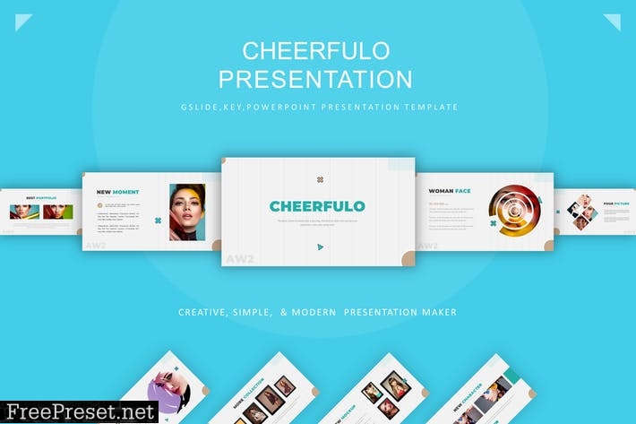 Cheerfulo Presentation Template 9CZXKTL