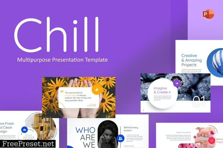 Chill Multipurpose PowerPoint Template XRVLBH3