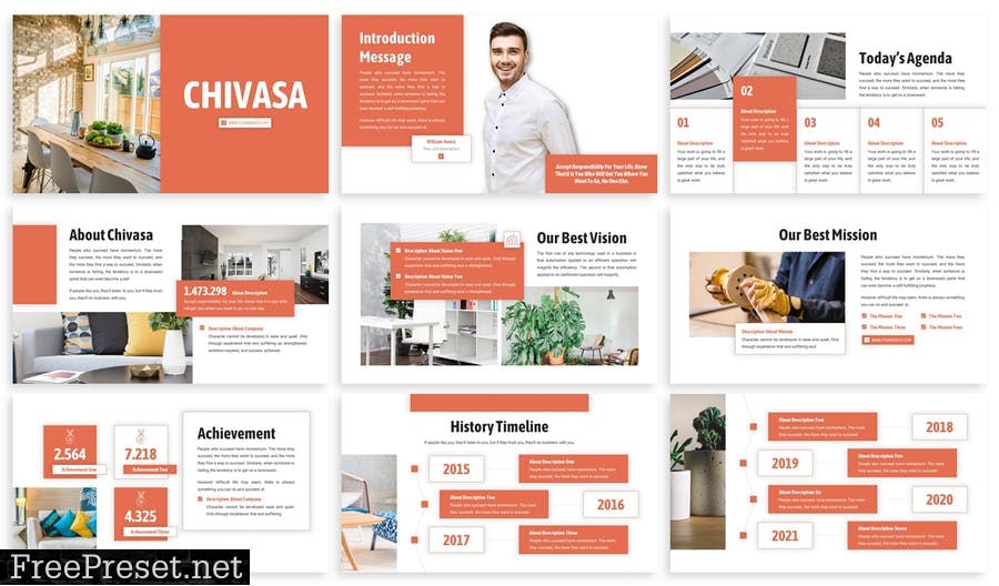 Chivasa - Business Template Prensentation QN5U7JB