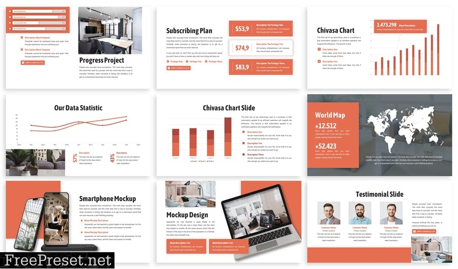 Chivasa - Business Template Prensentation QN5U7JB