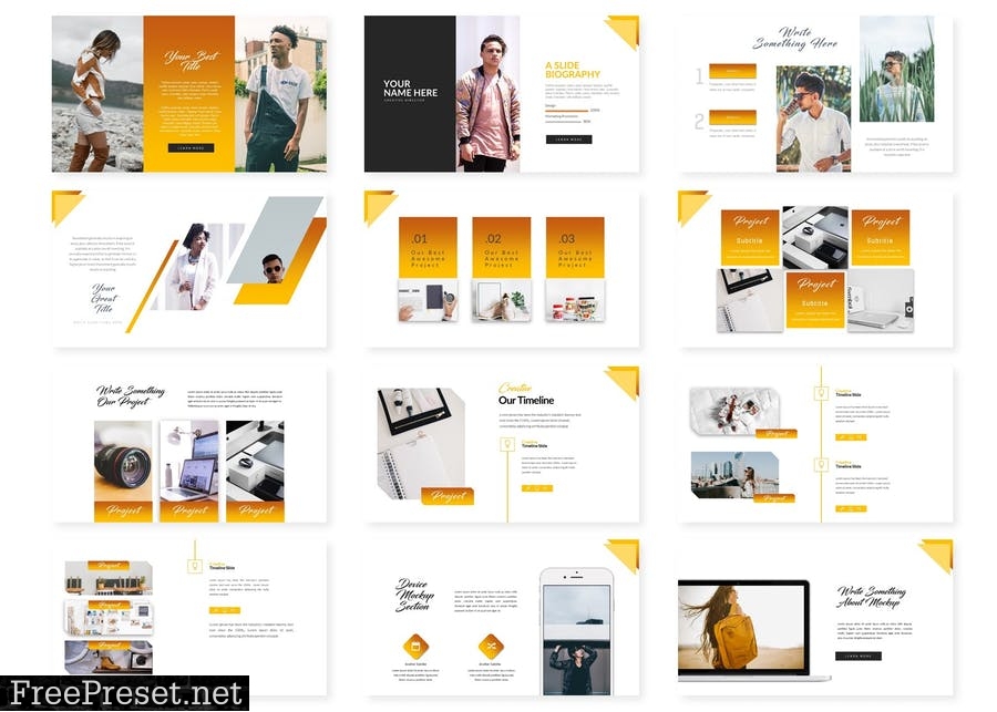 Chrono - Powerpoint Template J3FPJX