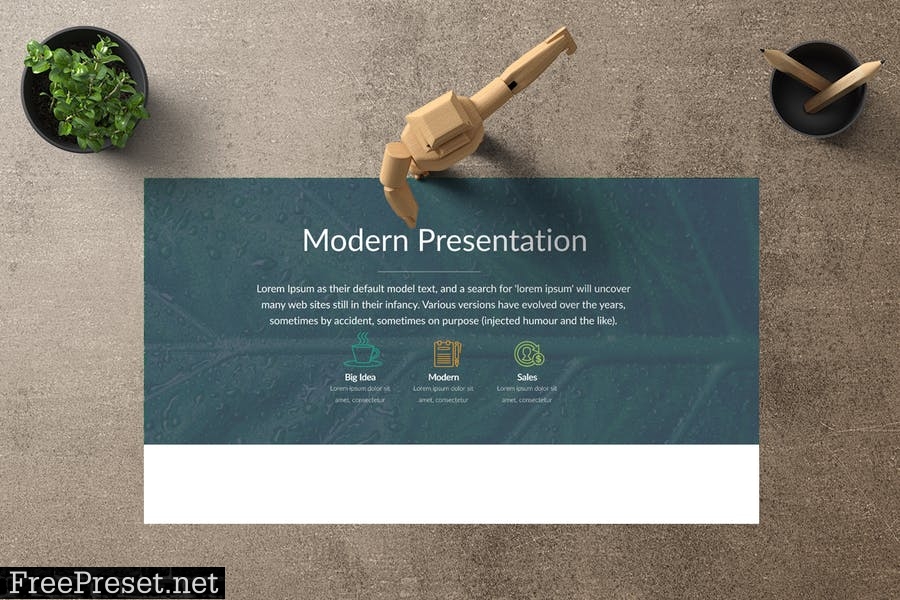 CIGAZ Powerpoint Template HG8HP4