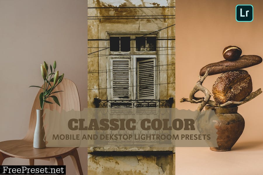 Classic Color Lightroom Presets Dekstop and Mobile