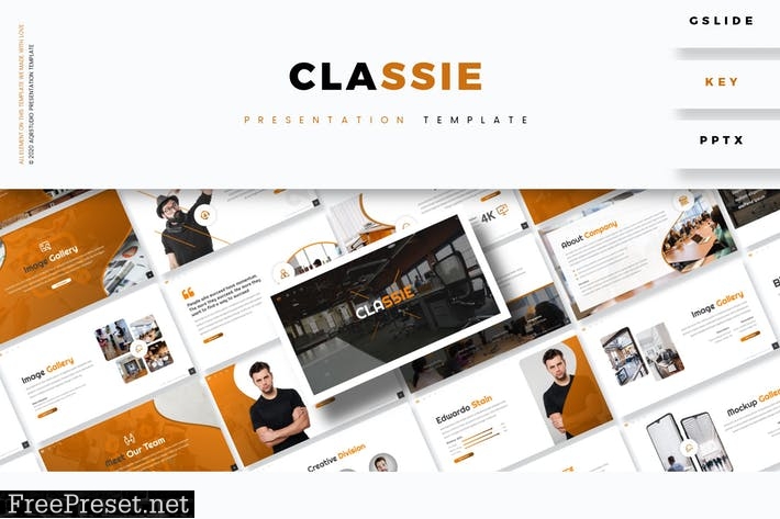 Classie - Presentation Template S3AS46X