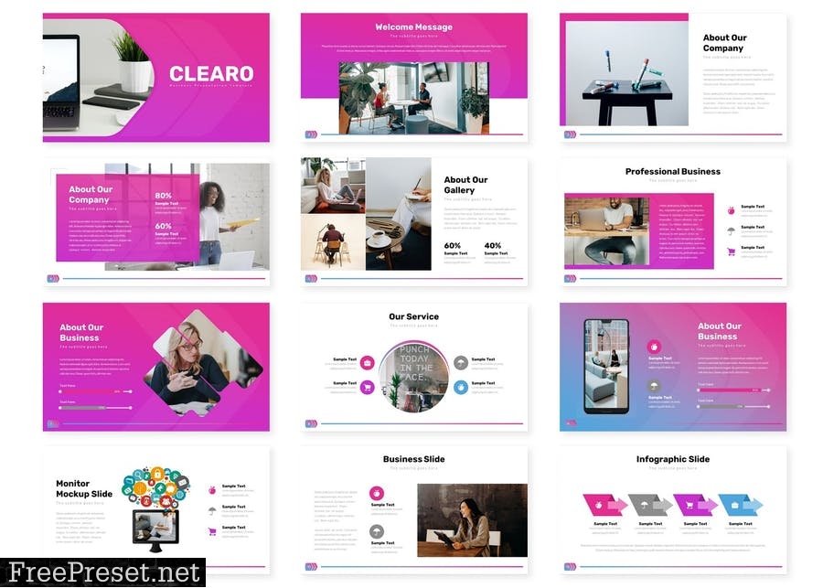 Clearo - Powerpoint Template 5DDQY6A