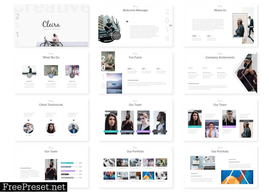 Cleira - Powerpoint Templates TYBHKY