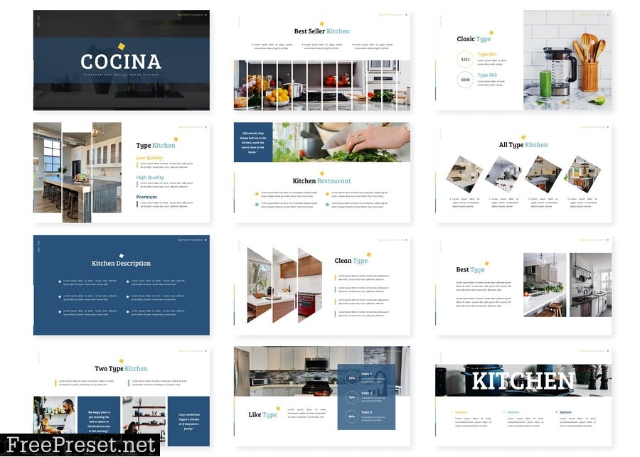 Cocina - Presentation Template 5UG7EBD