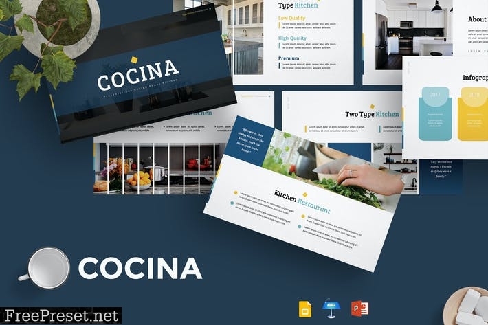 Cocina - Presentation Template 5UG7EBD