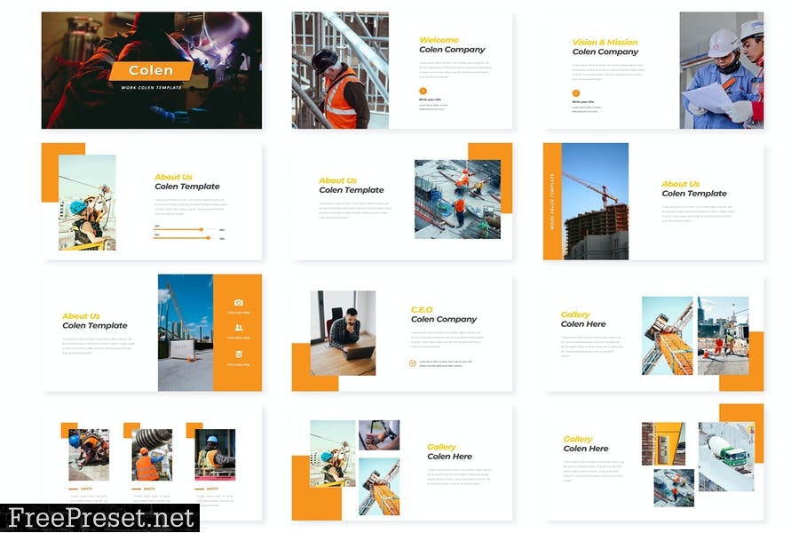 Colen - Presentation Template JG9FXZC