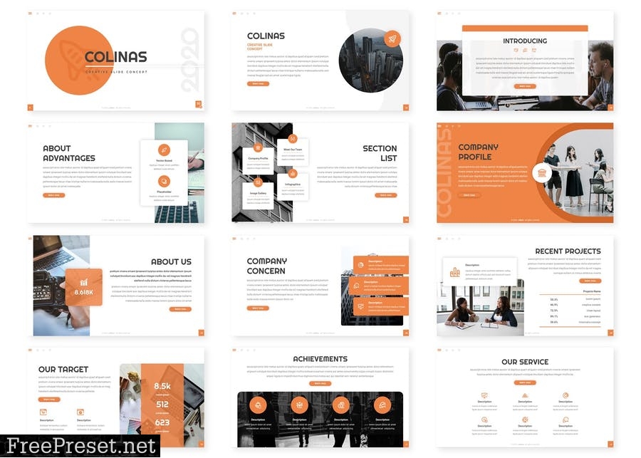 Colinas - Presentation Template AAL4Q95