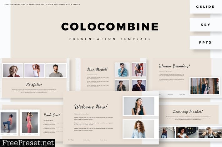 Colocombine - Presentation Template SL9SPA6