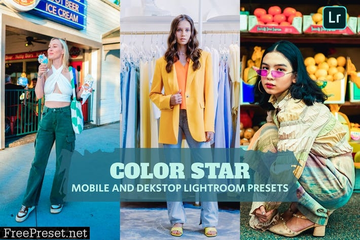 Color Star Lightroom Presets Dekstop and Mobile