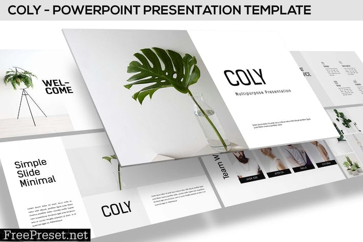 Coly - Powerpoint Template 2JL8D5