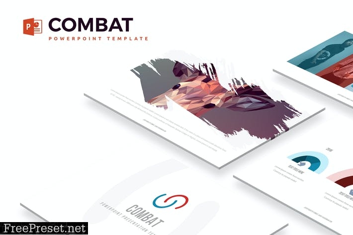 Combat Powerpoint Template 4RRCW7