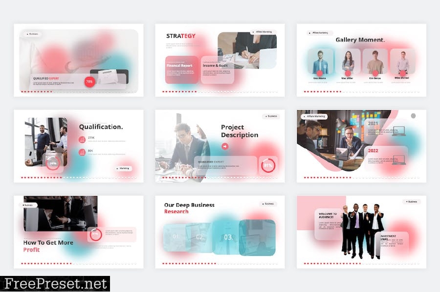 Commerce PowerPoint Template FXXYCVQ