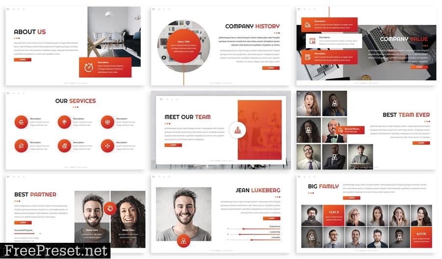 Comodor - Business Prensentation Template GTQS99H