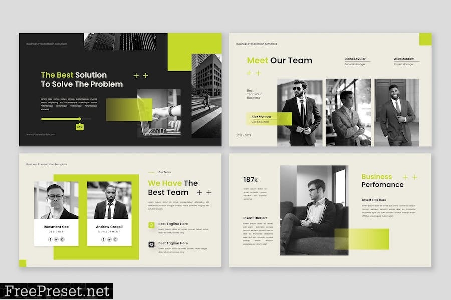 Company Profile - Powerpoint Template QUB6KR7