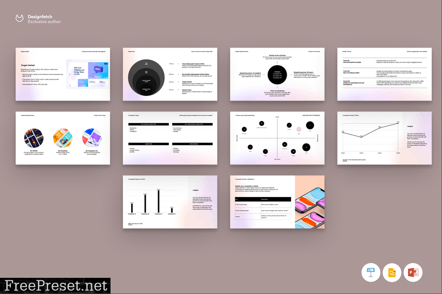 Competitor Analysis template LYB6KL3