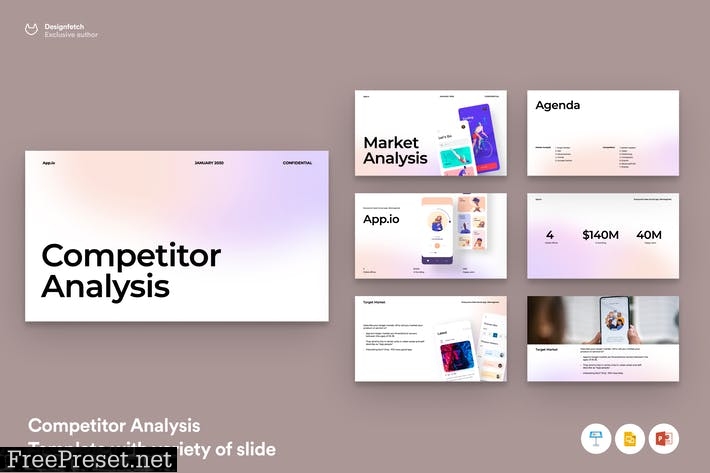 Competitor Analysis template LYB6KL3