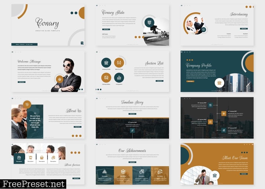 Conary - Presentation Template Y2NY7HG