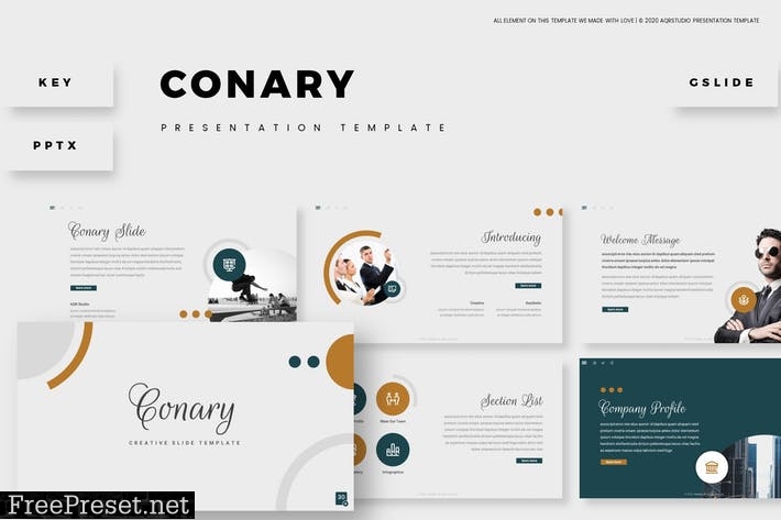 Conary - Presentation Template Y2NY7HG