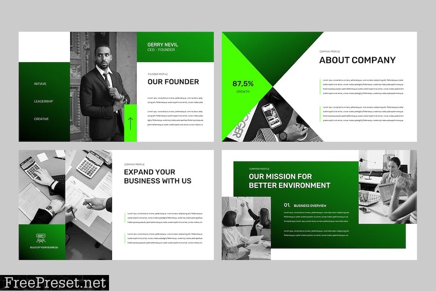 CONSEL - Business Pitch Deck Powerpoint JRHPN7A