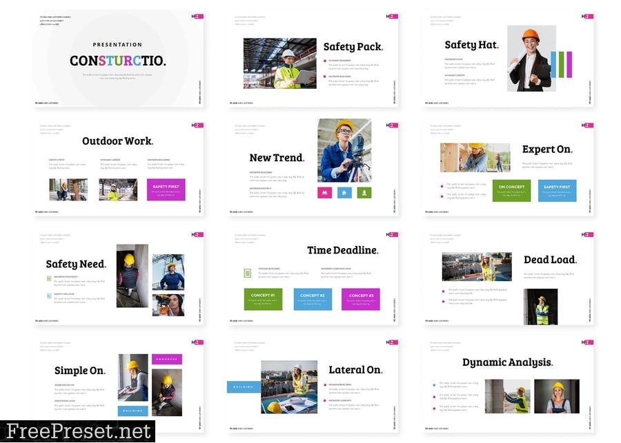 Constructio - Presentation Template SDZ74T7
