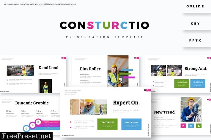 Constructio - Presentation Template SDZ74T7