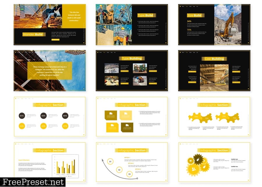 Construction - Presentation Template PGSBVPZ