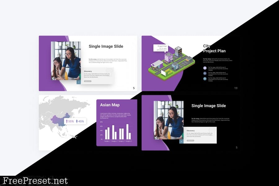 Convince Business PowerPoint Template FTQ27JB