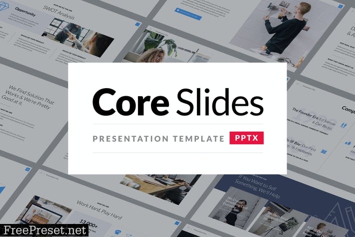 Core Slides - Simple Powerpoint Template PUU32R