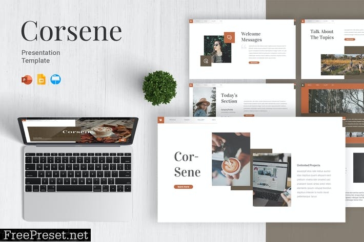 Corsene - Presentation Template F635ZAL