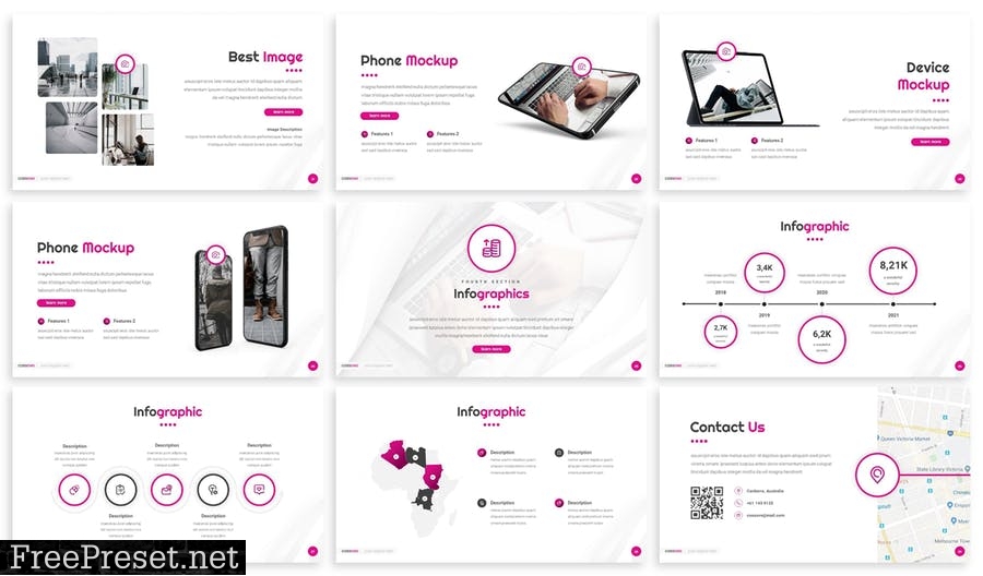 Cossovo - Business Prensentation Template MHXHZB8