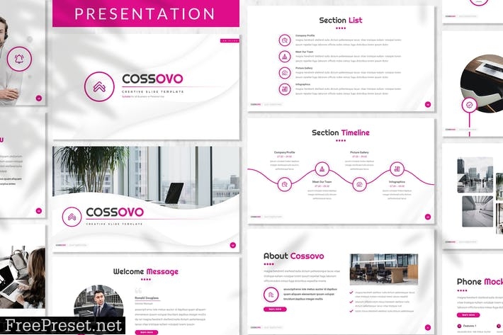 Cossovo - Business Prensentation Template MHXHZB8