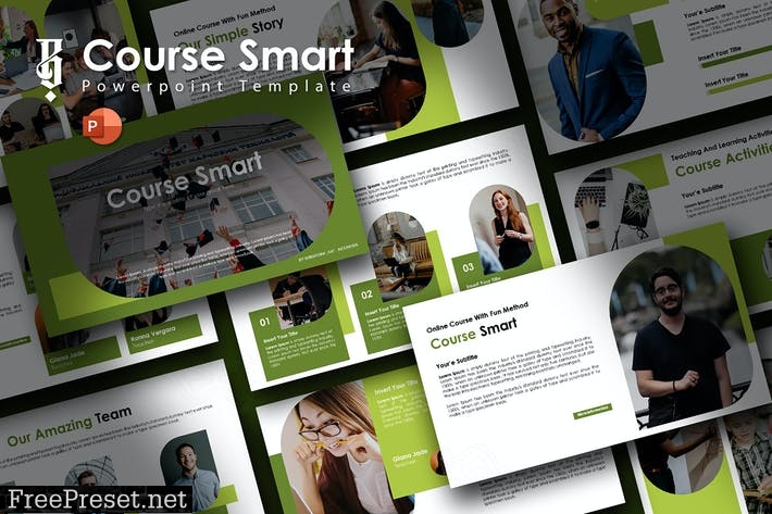 Course Smart - Powerpoint Template 2QTVCHL