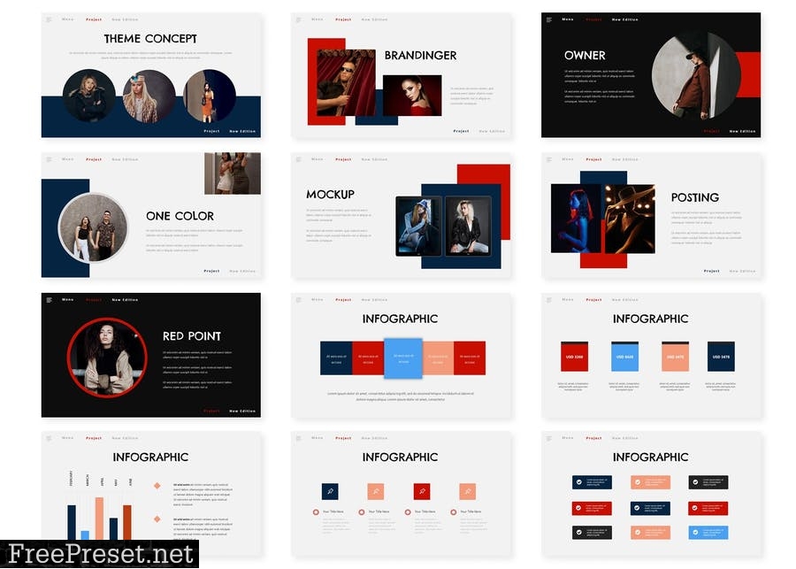 Coverate - Presentation Template C69RE5M