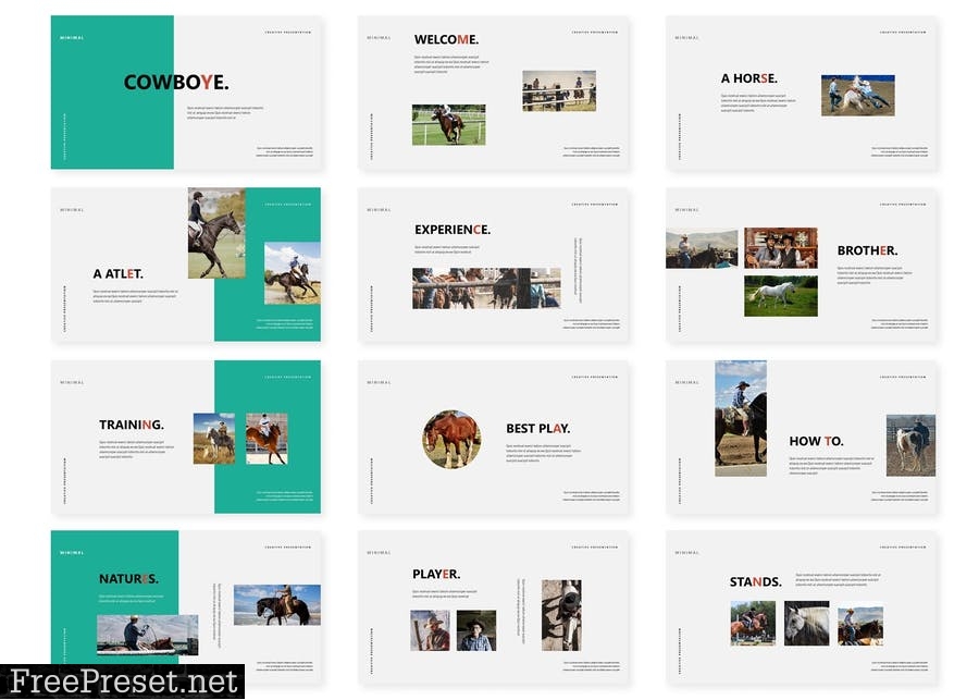 Cowboye - Presentation Template 2A945R5