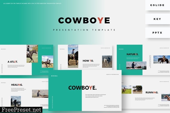 Cowboye - Presentation Template 2A945R5