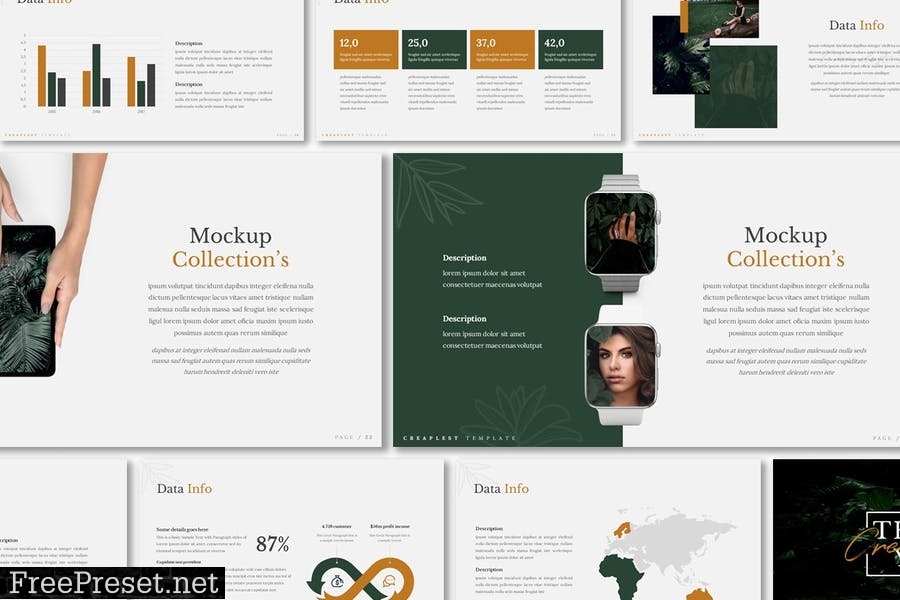 Creaplest - Presentation Template HPGS7MP