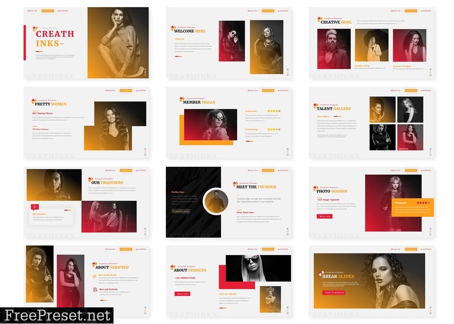 Creathinks Presentation Template PU9KPDJ