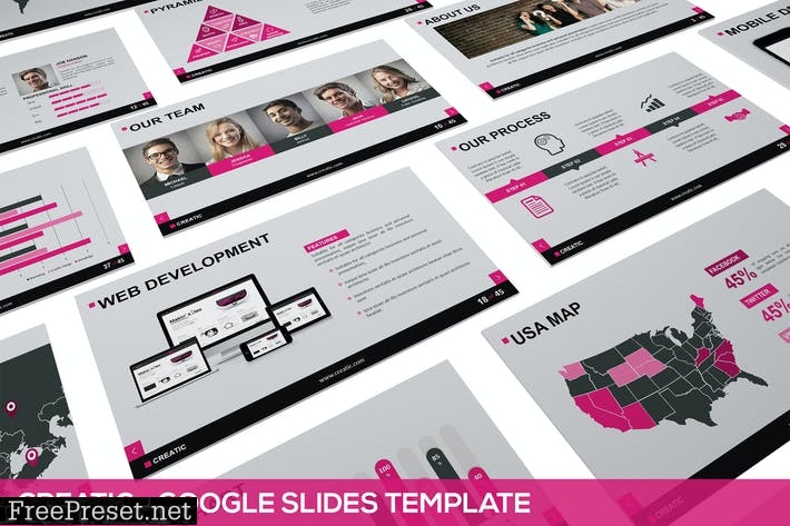 Creatic Google Slides Template 8YNTEJ