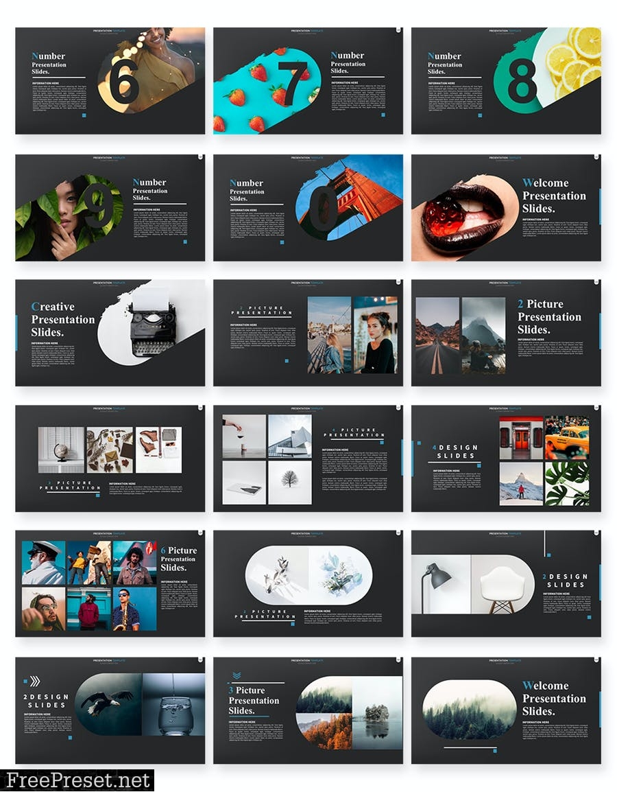 Creative Powerpoint Presentation Template 9DGV4SK