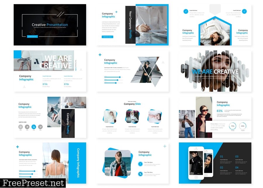 Creative Powerpoint Templates V9WHBJ