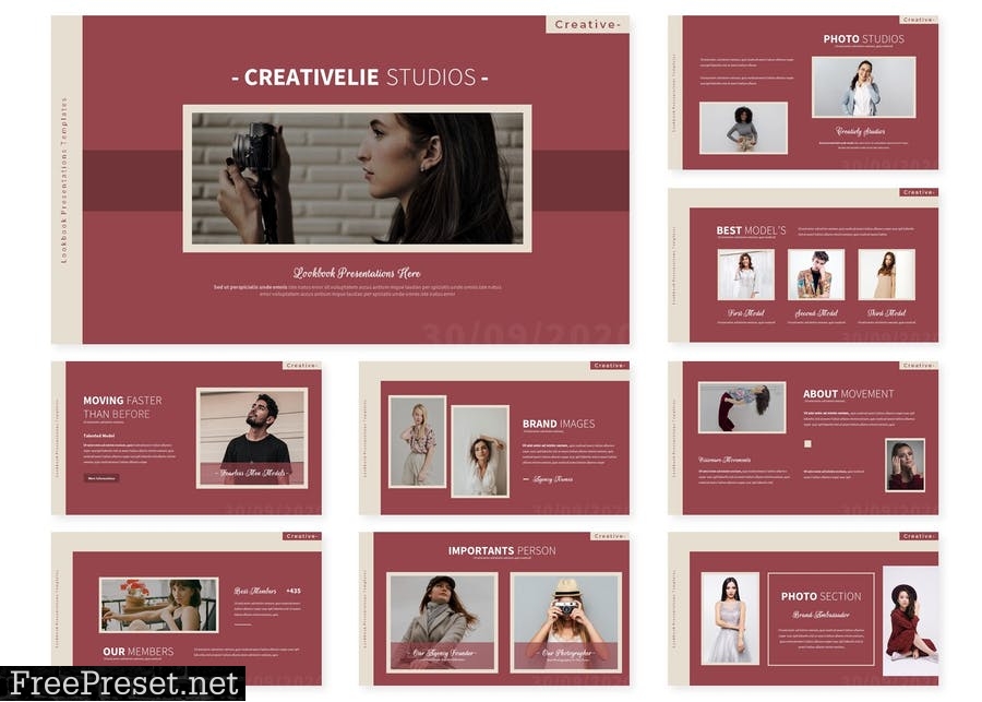 Creativelife Studios | Presentation Template CRJ5T29