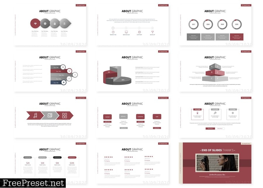 Creativelife Studios | Presentation Template CRJ5T29