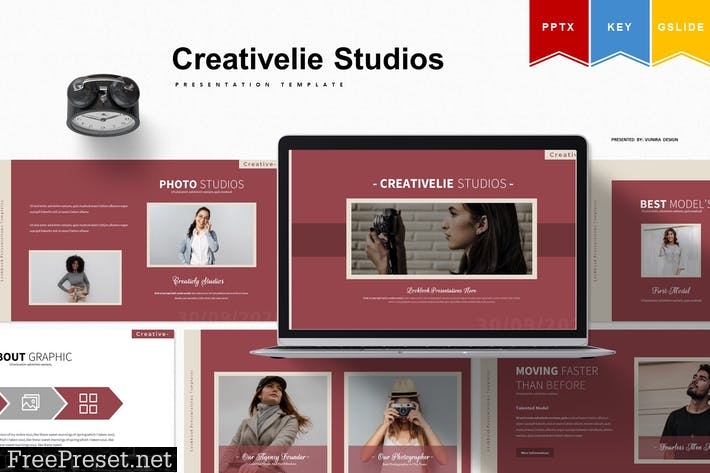 Creativelife Studios | Presentation Template CRJ5T29