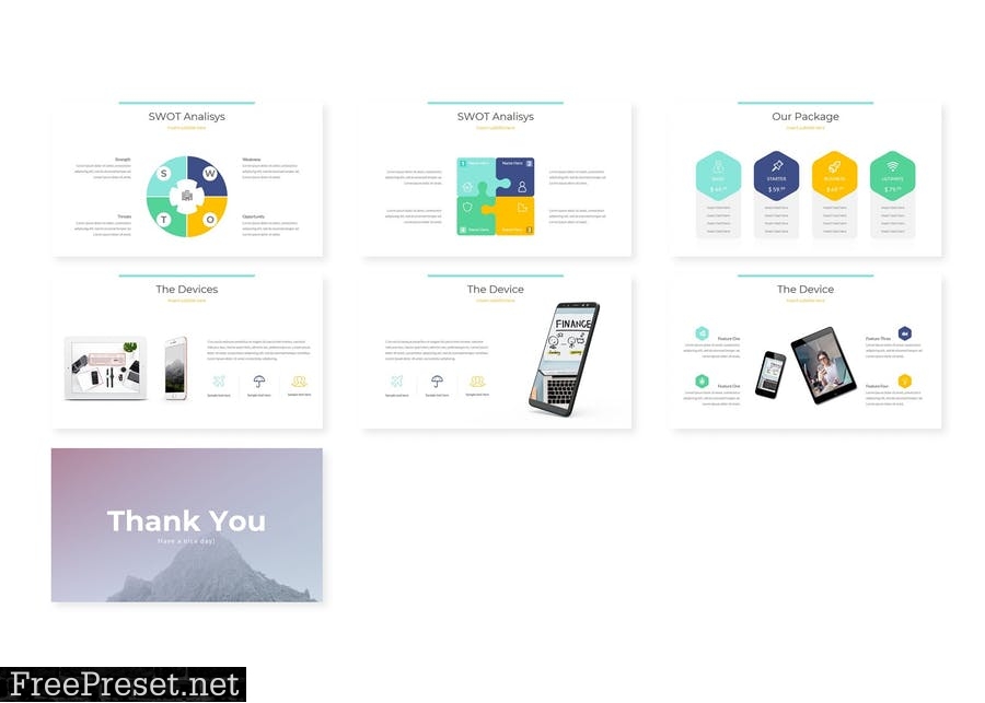 Creativia - Google Slides Template M4LXSA